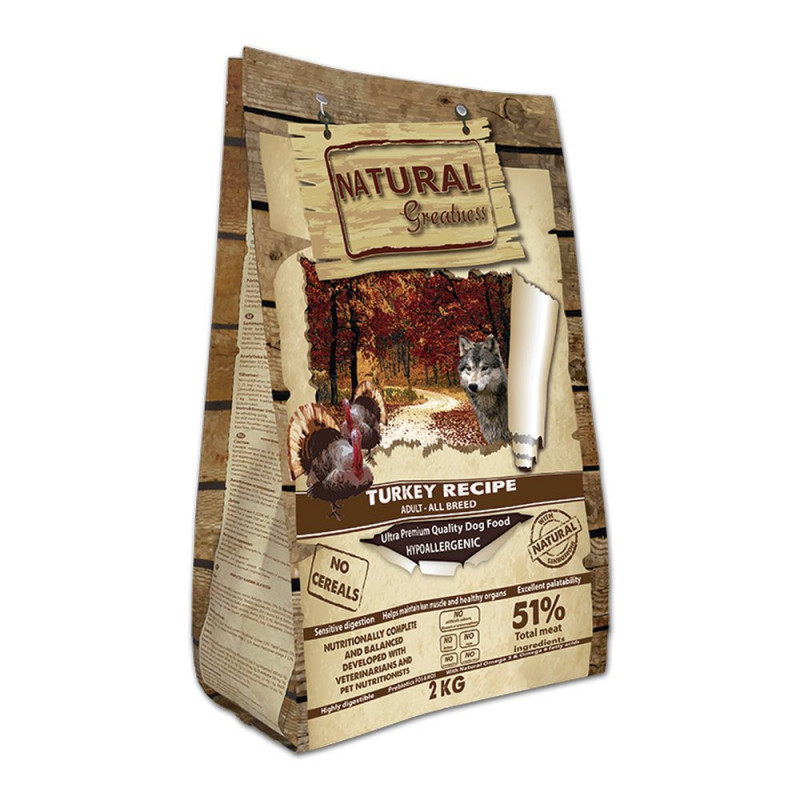 PIENSO DOG ADULTO MINI SALMON  2 KG NARURAL GREATNNES