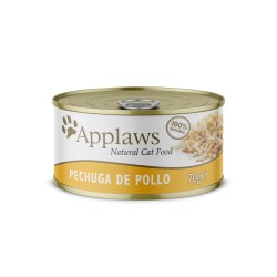 APPLAWS CAT LATA  PECHUGA DE POLLO 70 g