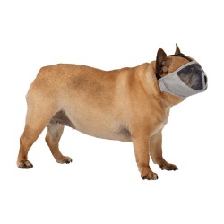 Bozal para Hocico Corto, Poliéster, S-15 cm, GrisBozal para Hocico Corto, Poliéster, S-M, 20 cm, Gris